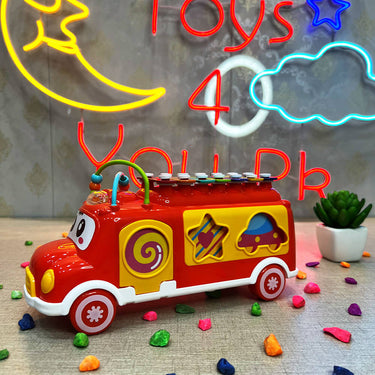 HUANGER MUSICAL INSTRUMENT TOY BUS